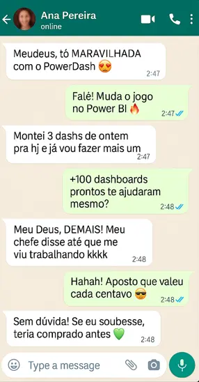 Profissional economizou horas com os templates Power BI